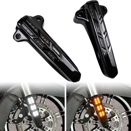 Front fork covers turn - front,